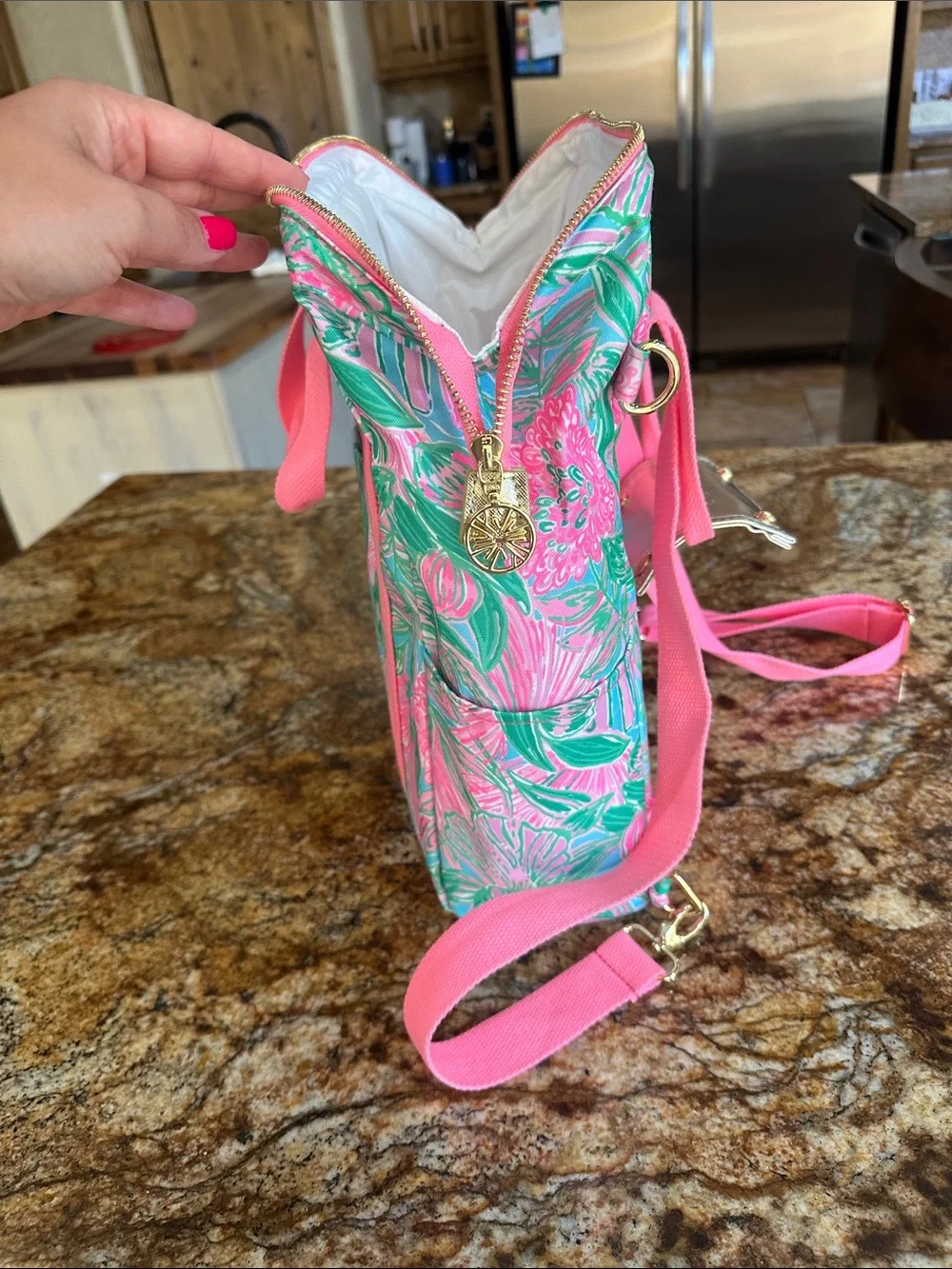 Lilly Pulitzer Insulated Backpack/Tote
